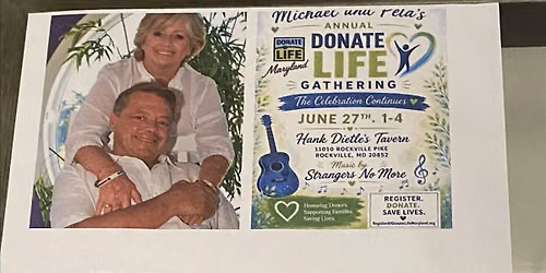 The Celebration Continues  -  Michael and Peta - Donate Life