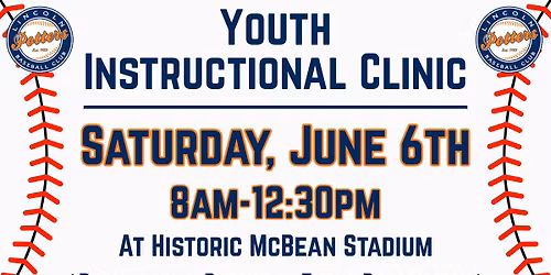 Youth Instructional Clinic - Saturday, June 6th