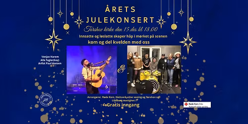 \u00c5rets julekonsert Torshov Kirke