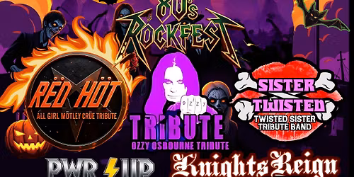 Halloween Havoc-80's RockFest @ SHERMAN THEATER PA