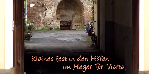 Kleines Fest in den H\u00f6fen