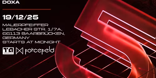 Forcefield pres. Transperent Audio (5 Jahre-Tour)