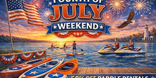 50% Off Paddle Rentals for Military