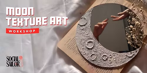 Moon texture art- Ahmedabad