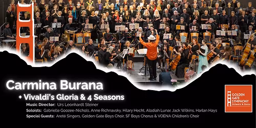 Carmina Burana + Vivaldi\u2019s Gloria & 4 Seasons