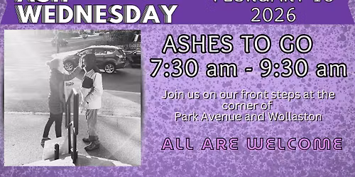 Ashes-To-Go at Park Avenue Congregational Church