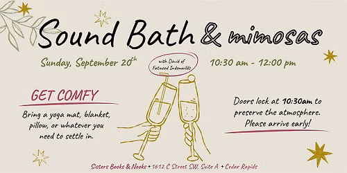 Sound Bath & Mimosas