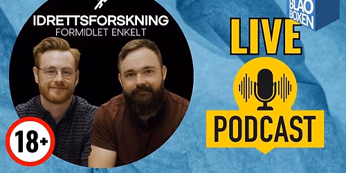 Idrettsforskning Avslutningsshow- Live Podcast