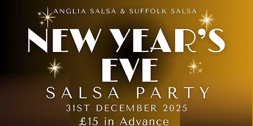 New Year's Eve SALSA PARTY \ud83e\udd42\ud83c\udf89\ud83e\udd73