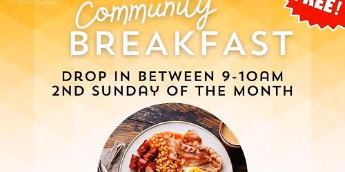 FREE Community Breakfast at Halton Baptist Church