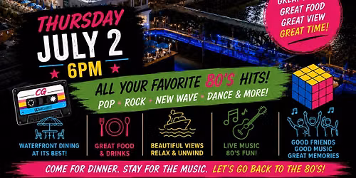 Common Ground LIVE at The Black Pearl \u2013 Waterfront 80's Party!