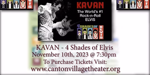 4 Shades of Elvis at Frauenthal Center for the Performing Arts