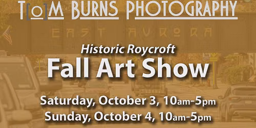 Tom Burns Photography at Roycroft Fall Art Show