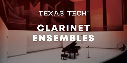 Clarinet Ensembles Recital