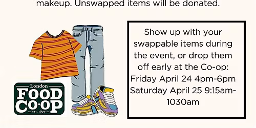 Earth Day Clothing Swap