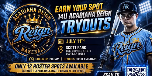 Acadiana Regin Tryout