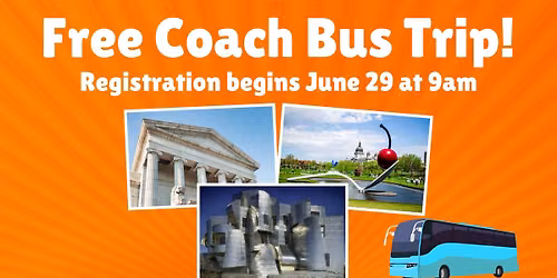 Coach Bus Trip: Art Museums!