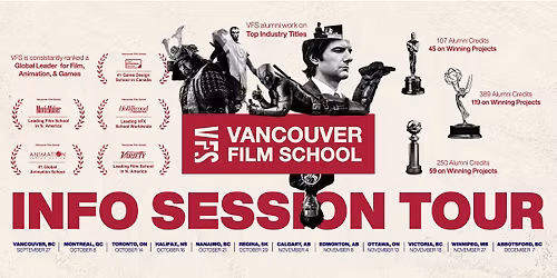 Vancouver Film School - Info Session | Victoria, BC