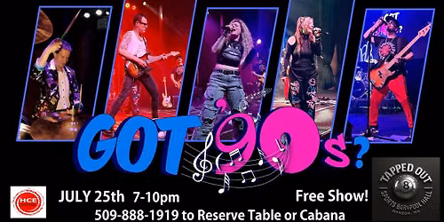 Got '90s at Tapped Out in Manson!