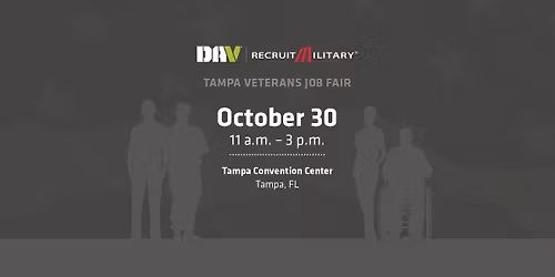 DAV | RecruitMilitary Tampa Veterans Job Fair