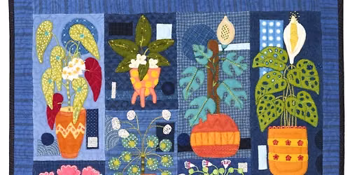 Sue Spargo BOM Club - House Plant Quilt