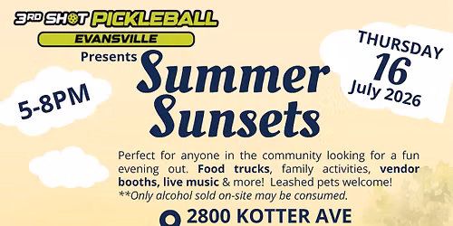 July Summer Sunsets featuring Limited Inventory Big Band