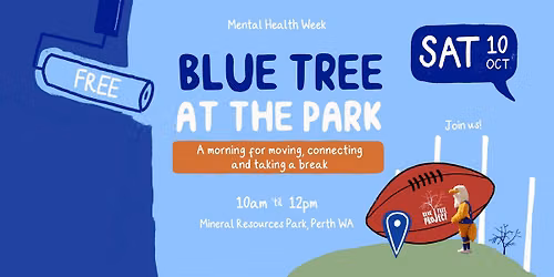 Mental Health Week | Blue Tree At The Park