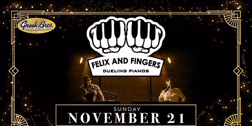 Felix and Fingers DUELING PIANOS