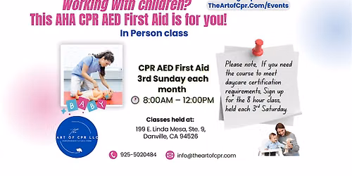 Pediatric CPR - In Person