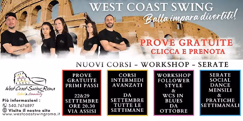 Prove Gratuite di West Coast Swing