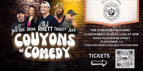 DJ Rhett and the Couyons Live at the Kinberger Building