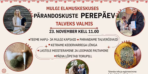 P\u00e4randoskuste perep\u00e4ev -talveks valmis