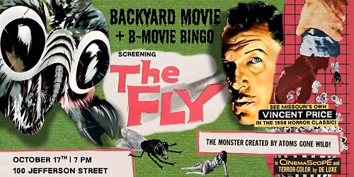 Backyard Movie and B-Movie Bingo: The Fly
