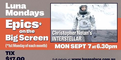 MONDAY EPIC: INTERSTELLAR