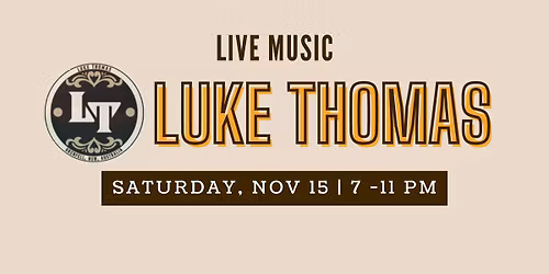 Saturday Night with Luke Thomas at Downtowner Pub