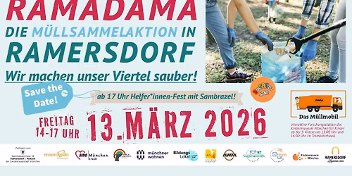 RAMADAMA - Die M\u00fcllsammelaktion in Ramersdorf