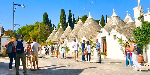 Diamonds of Puglia 4 day tour by air: Thursday 3 to Sunday 6 September 2026
