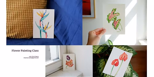 Art Class: Flower Painting