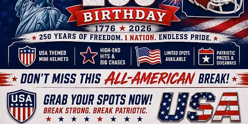 Americas 250th Mini Helmet Break