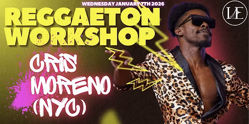 Reggaeton Workshop with Cris Moreno (NYC)