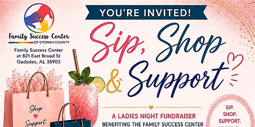 Sip, Shop & Support