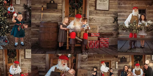 Rustic Porch Minis w\/ Santa Gary!