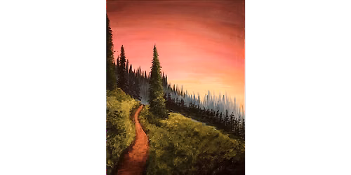 Rose Gold Hour - Paint and Sip in Houston | Classpop!\u2122