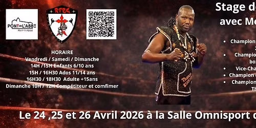 Stage de Muay Thai avec Moussa Konate