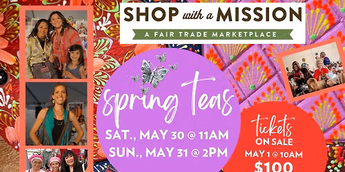 Shop with a Mission Spring Teas 2026
