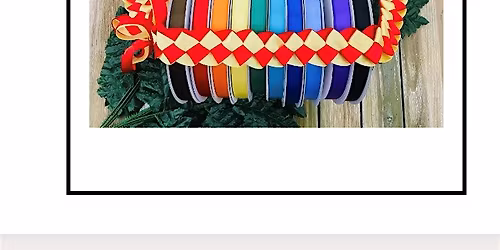 Beginner Ribbon Lei (two-color)- Mapunapuna