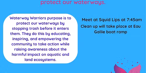 Volunteer Day with Waterway Warriors 