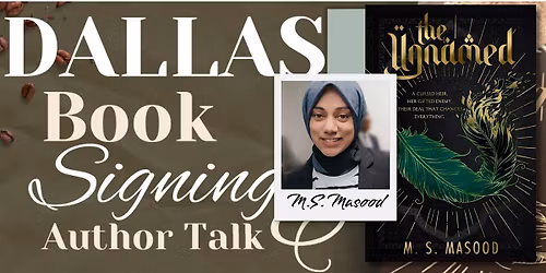 M.S. Masood Book Signing in Dallas