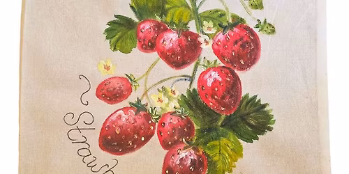 BLACKPOOL Paint Night - Strawberry Kisses TOTE BAG