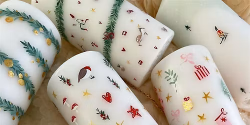 Christmas Candle Painting (6 - 16 years)